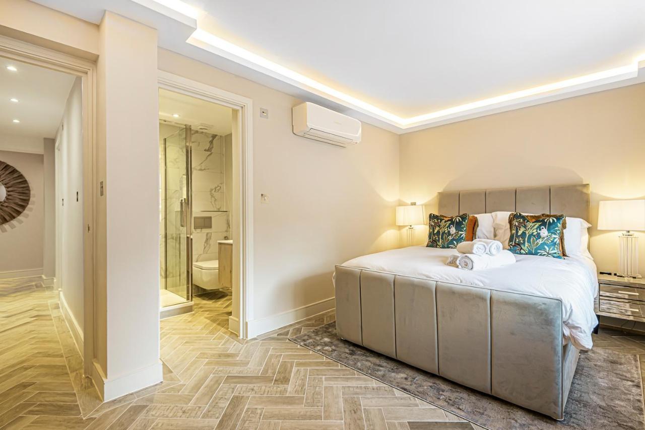 Luxury Living In Knightsbridge Private Balcony View Of Harrods, 2Br2Ba With Ac לונדון מראה חיצוני תמונה